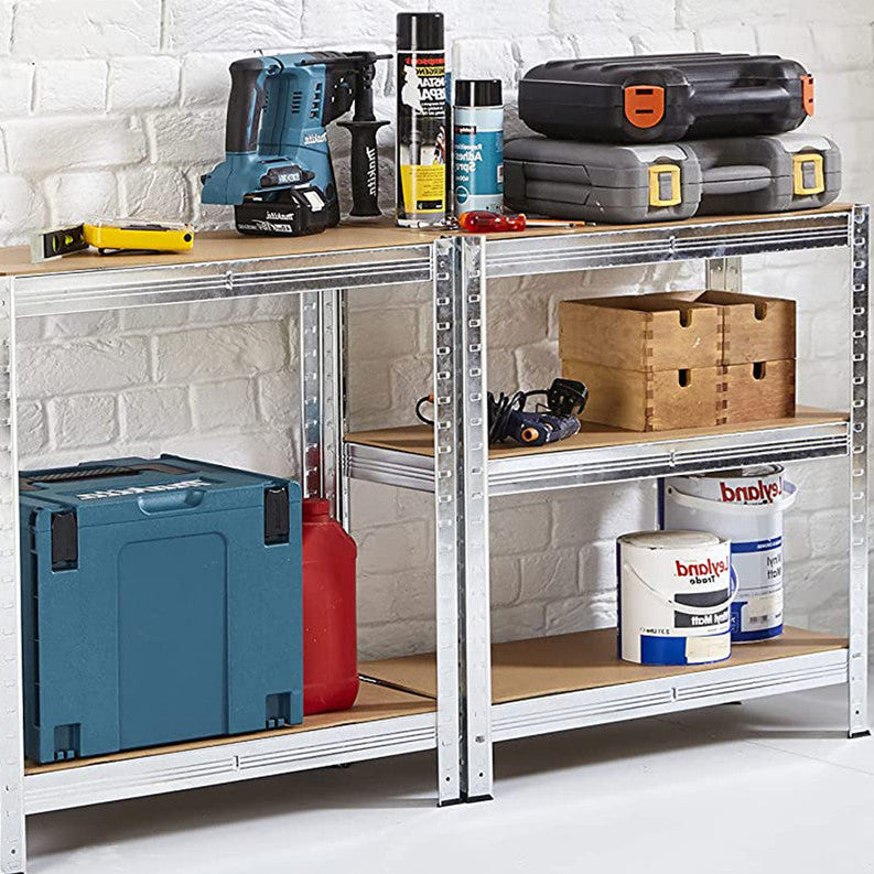 5 Tier Racking Shelf Heavy Duty Garage Shelving Storage Shelves Unit 180x90x40cm