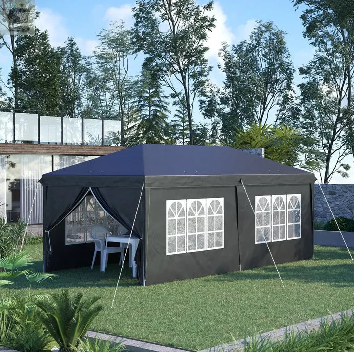 3 x 3m Gazebo Canopy Pop Up Tent Outdoor Garden Party new