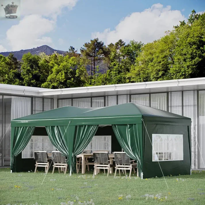 3 x 3m Gazebo Canopy Pop Up Tent Outdoor Garden Party