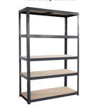 180x120x45cm Garage Shelving Units Single Bay 5 Tier Shelf Unit