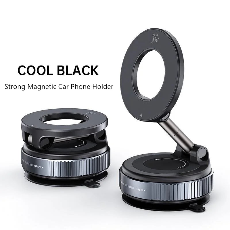 Thetree  360 Magnetic Car Phone Holder – Vacuum Adsorption Suction Cup Mount