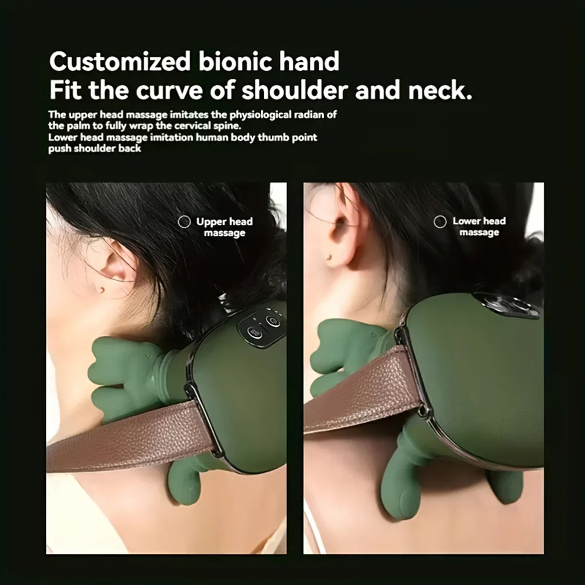 Bionic Finger Wireless Neck & Shoulder Kneading Massager