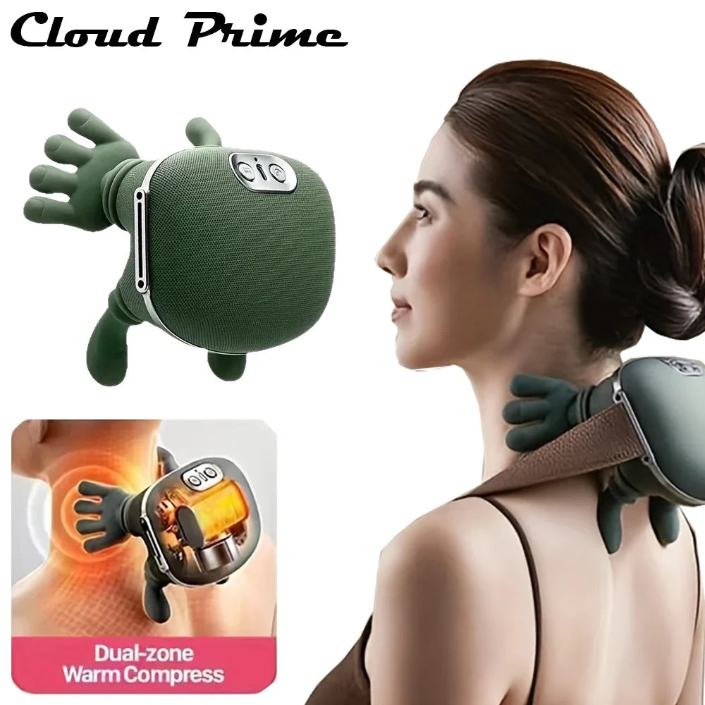 Bionic Finger Wireless Neck & Shoulder Kneading Massager