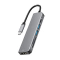 USB-C Hub 6-in-1 4K HDMI Adapter with USB 3.0 & PD Fast Charging