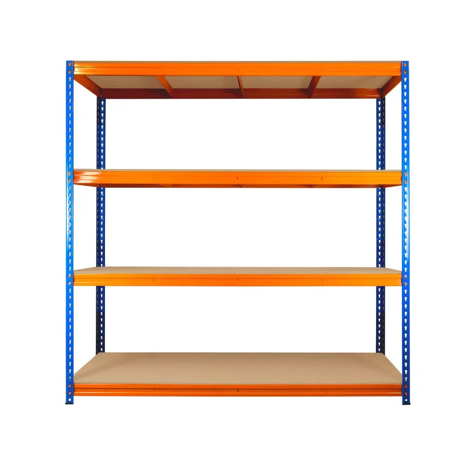 4/5 Tier Heavy Duty Warehouse Racking 180x180x60cm Garage Shelving Metal Shelf Unit