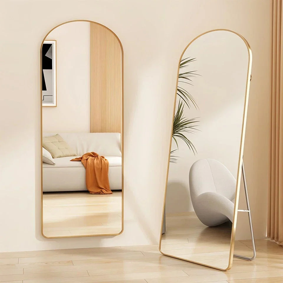 50x160cm Full Length Mirror Free Standing & Wall Mounted Bedroom Dressing Mirror