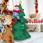Christmas Inflatable Santa Snowman Christmas Tree Outdoor Decor