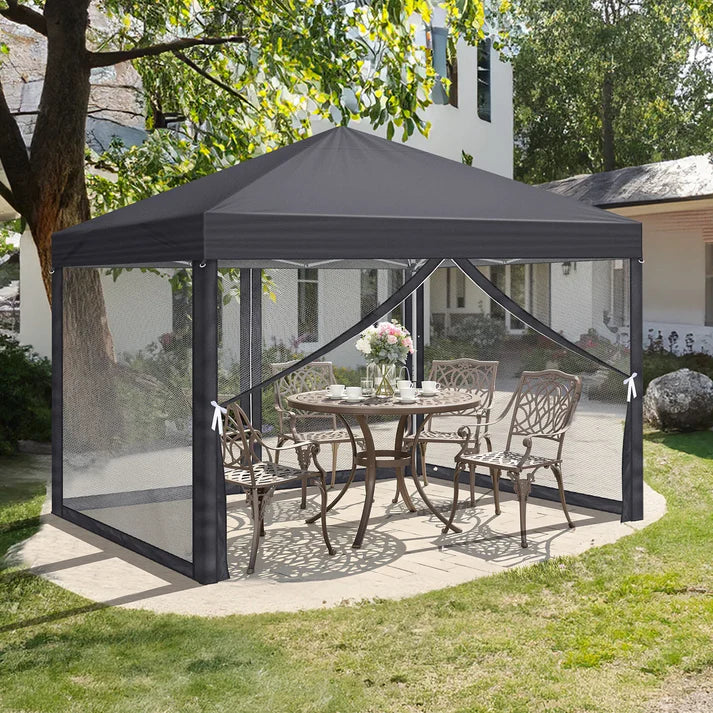 3 x 3m Gazebo Canopy Pop Up Tent Outdoor Garden Party