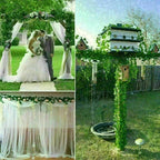10x 2M Artificial Fake Ivy Hanging Plant Vine Leaf Greenery Garland Party Wedding Decor