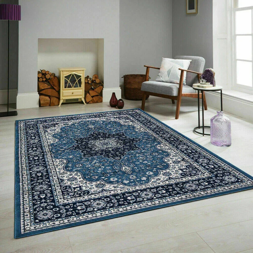 Luxury Non Slip Large Traditional Rugs Bedroom Living Room Rug Hallway Runner