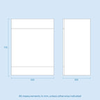 Debra 2 in 1 Compact Basin and BTW Rimless Toilet Combo Space Save Cloakroom