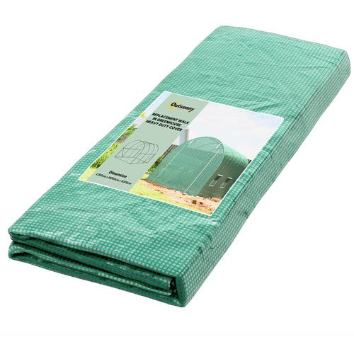 3 x 2 x 2m Greenhouse Replacement Cover ONLY for Tunnel Greenhouse