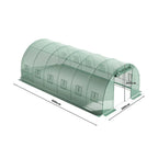 Walk-in Greenhouse Galvanised Frame Polly Tunnel Patio Garden Outdoor Polytunnel