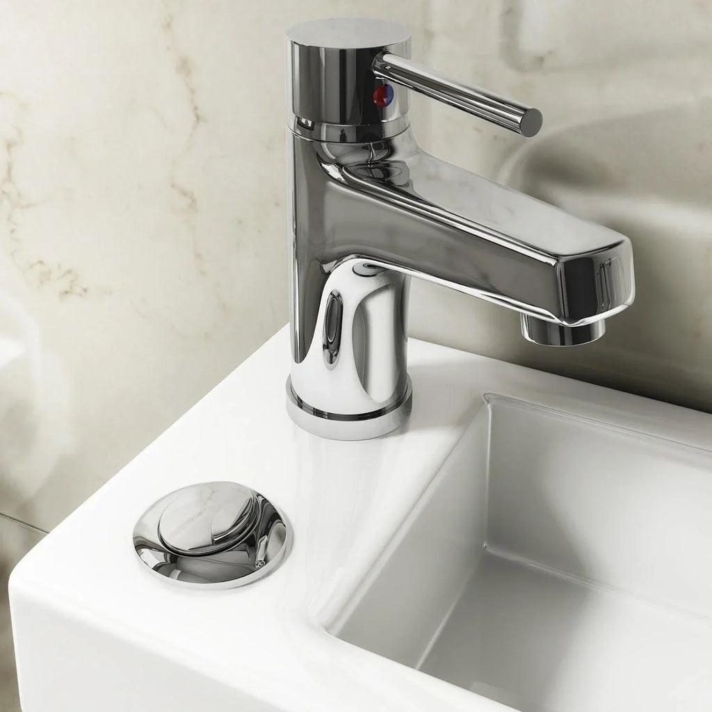 2 in 1 Close Coupled Toilet With Sink On Top Combo Space Saving Cloakroom Unit
