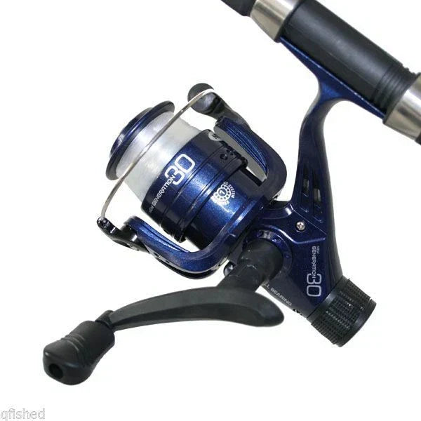 Float Rod And Reel Set 7ft 2 Piece For Coarse Carp Fishing + Floats Hooks Shot