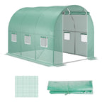 3 x 2 x 2m Greenhouse Replacement Cover ONLY for Tunnel Greenhouse