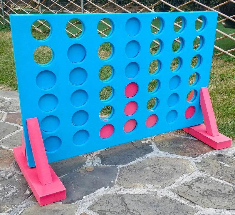 Large Giant 4 In A Row Garden Connect 4 Four Game Kids Outdoor Family Set