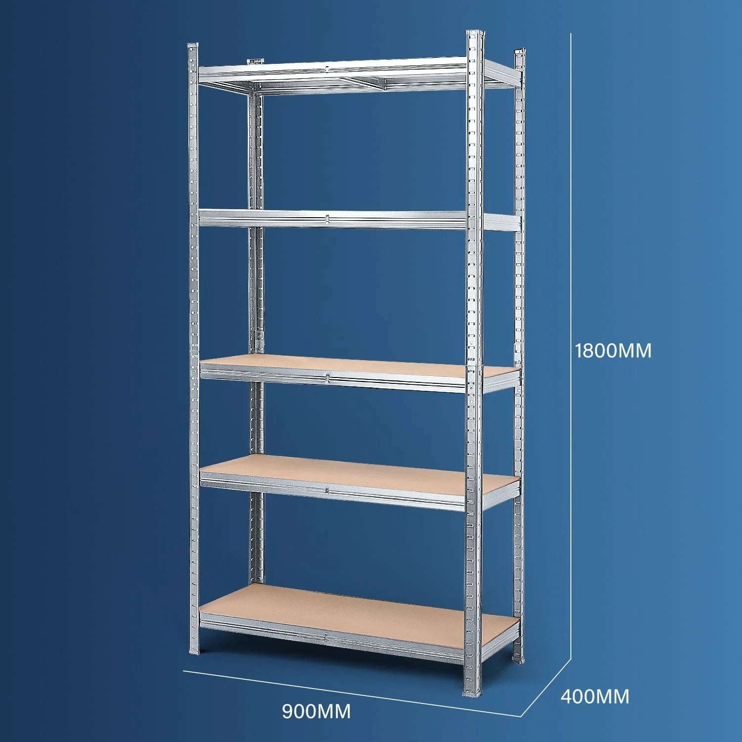 MasterSpec Garage Shelving Warehouse Shelf unit Storage Rack 1.8m