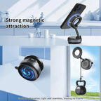 Thetree  360 Magnetic Car Phone Holder – Vacuum Adsorption Suction Cup Mount
