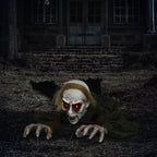 167 cm Halloween Crawling Zombie, Outdoor Animated Prop