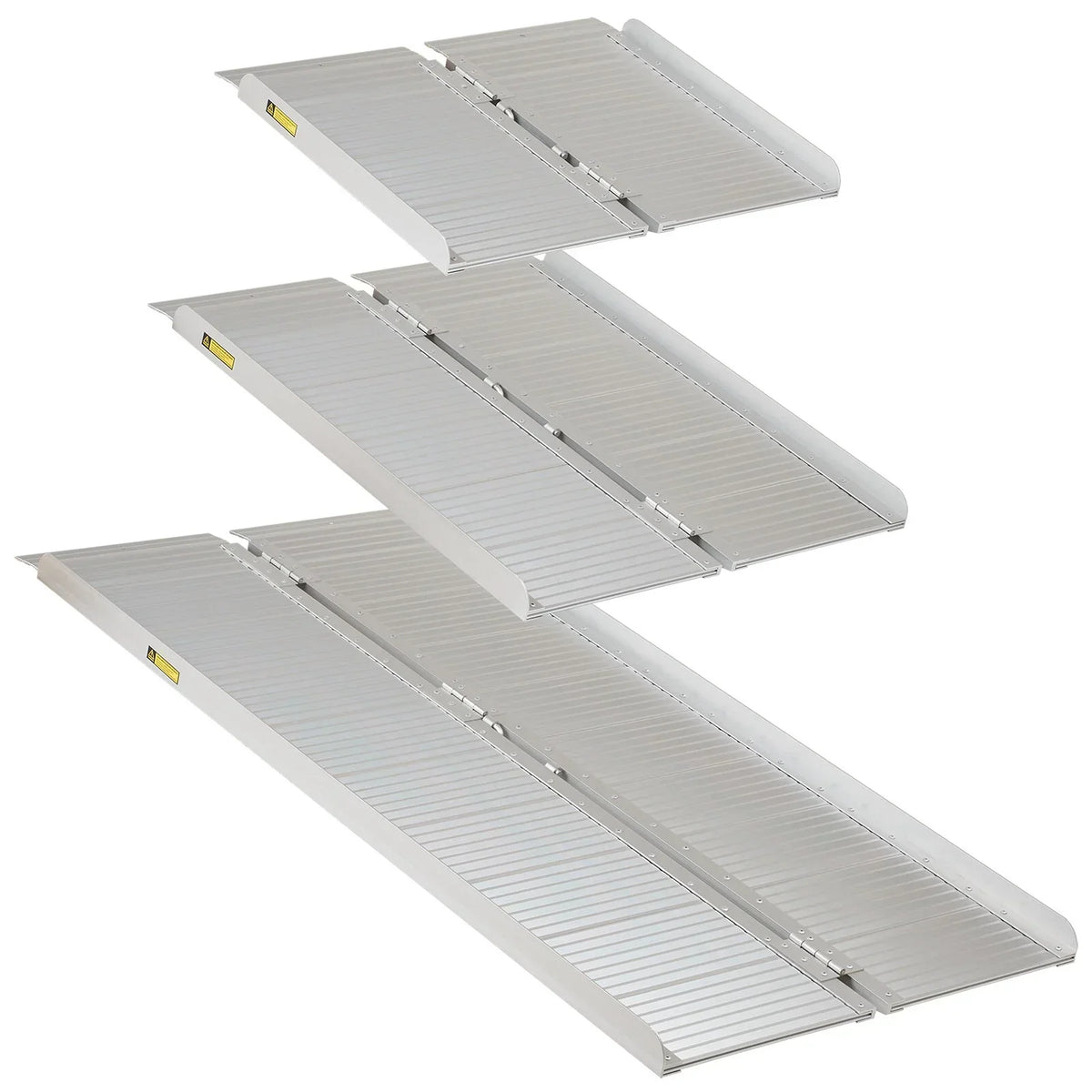 2ft/3ft/5ft Folding Portable Wheelchair Ramp Mobility Scooter Home/Car Threshold