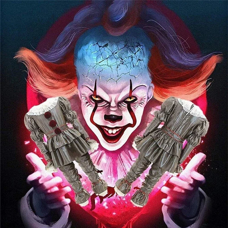 Adult Pennywise Clown Halloween Mask Men