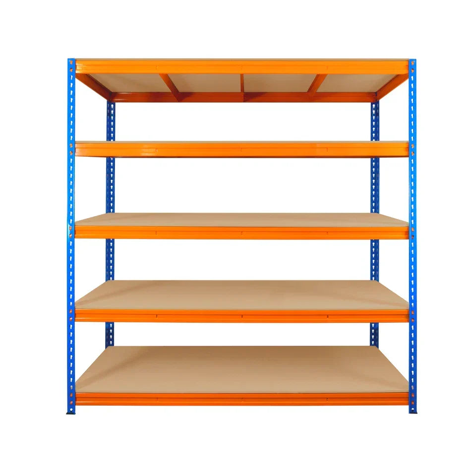 4/5 Tier Heavy Duty Warehouse Racking 180x180x60cm Garage Shelving Metal Shelf Unit