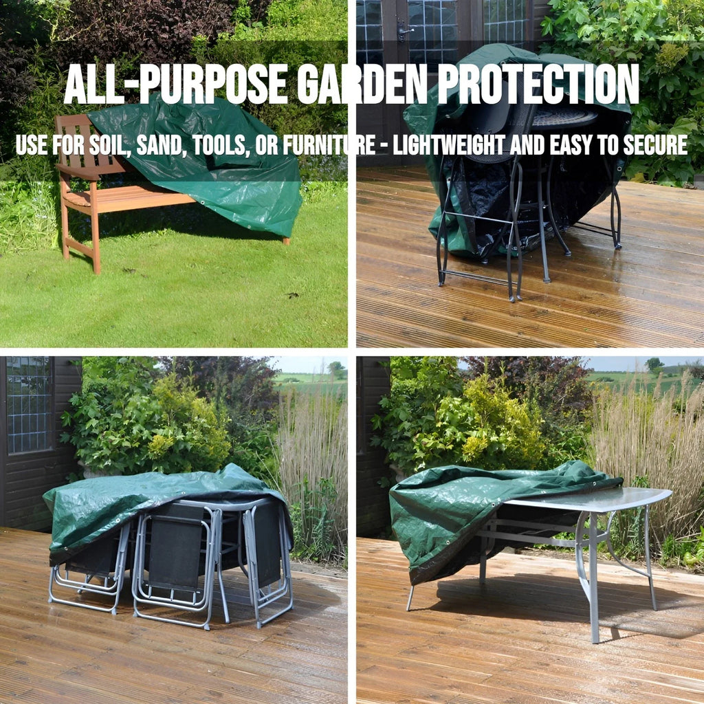 6x10m green Tarpaulin Regular And Heavy Duty Waterproof Cover Tarp