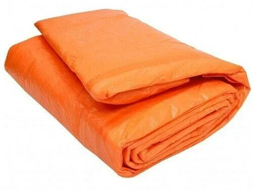 3x4m Tarp Sheet Tarpaulin Camping Waterproof Heavy Duty 90gsm