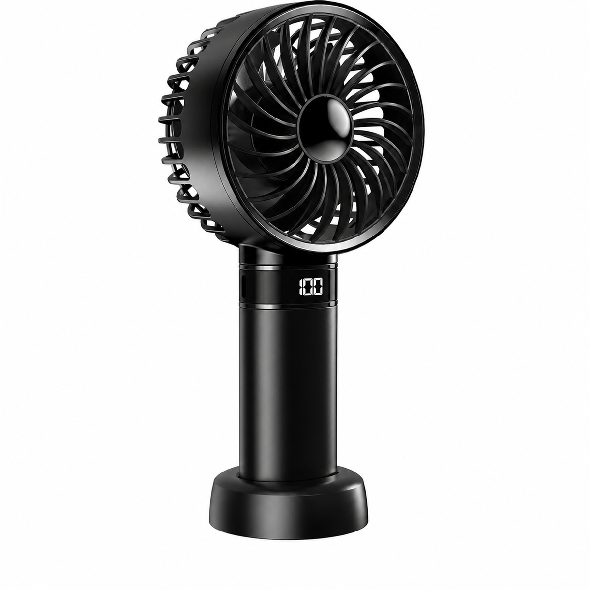 Mini Handheld Fan Portable Desk Fan | USB Rechargeable 4000mAh Battery | 3-Speed Personal Cooling Fan for Home, Office & Travel