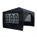 2.5x2.5m Pop Up Gazebo Marquee Outdoor Garden Party Tent Canopy with 4 Sides