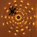 100cm LED Light Halloween Decoration Giant Spider Web Party Props Outdoor Decor