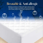 Extra Deep Quilted Water proof Mattress Protector Fitted Bed Cover