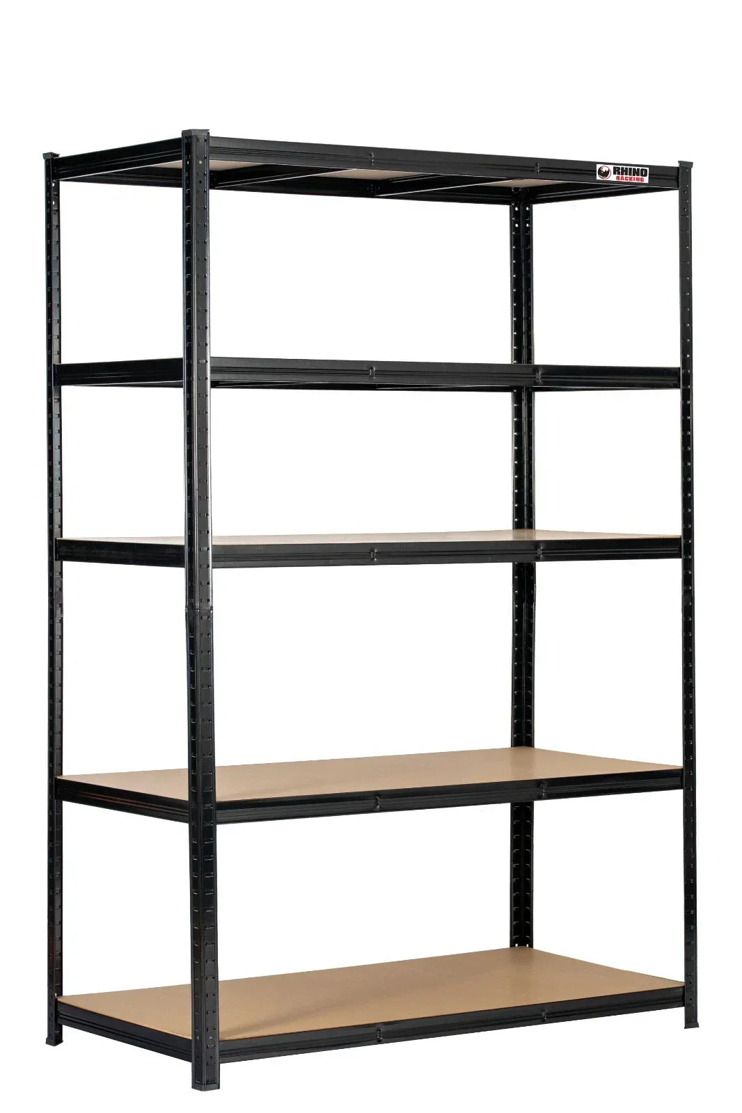 5 Tier Blue Metal Garage Shelving Unit 1000kg 180x120x60cm