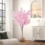 190cm Tall Artificial Cherry Blossom Tree Faux Floral Plant 1170 Flowers