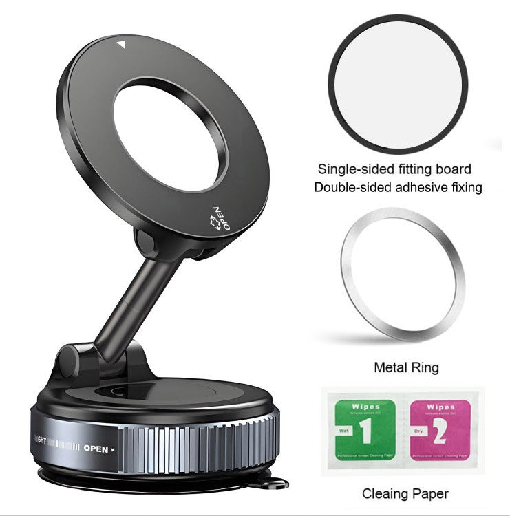 Thetree  360 Magnetic Car Phone Holder – Vacuum Adsorption Suction Cup Mount