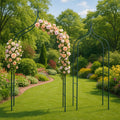 TRADITIONAL GARDEN ARCH HEAVY DUTY METAL ARCHWAY 2.5M