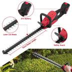 Electric Cordless Hedge Trimmer Tree Branch Cutter Tool with Battery & Charger