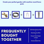Round Fence Posts | 10 Packs | Multiple Sizes