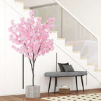 190cm Tall Artificial Cherry Blossom Tree Faux Floral Plant 1170 Flowers