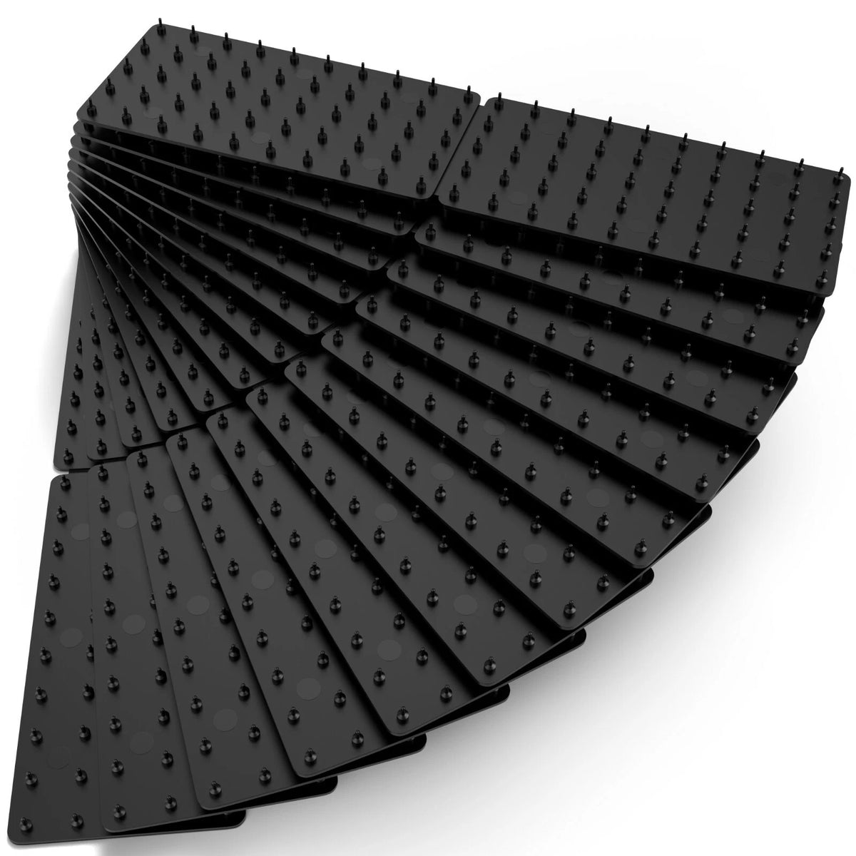 Medipaq Greatideas Non-Slip Mat and Rug Grippers - Stop Your Mats and Rugs from Slipping and Sliding! Black