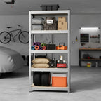 5 Tier Racking Shelf Heavy Duty Garage Shelving Storage Shelves Unit 150x70x30cm