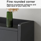 2 Drawer Wooden Shoe Storage Cabinet | Shoe Rack Cupboard Organiser Holder Stand for Hallway, Entryway & Bedroom