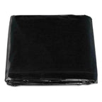 Tarpaulin Extra Heavy Duty Waterproof Cover Tarp 235GSM Ground Sheet Black