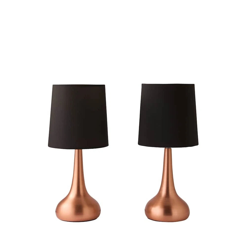 Modern Touch Table Lamps – Dimmable Bedside Lamps 34cm