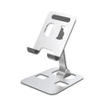 Universal Aluminum Alloy Foldable Phone & Tablet Stand – Adjustable Desktop Holder for Smartphones & Tablets